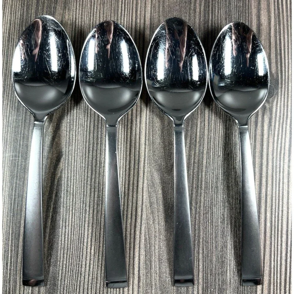 FROST Soup Spoon Oneida Community FROST Stainless Vietnam Frosted Silverware